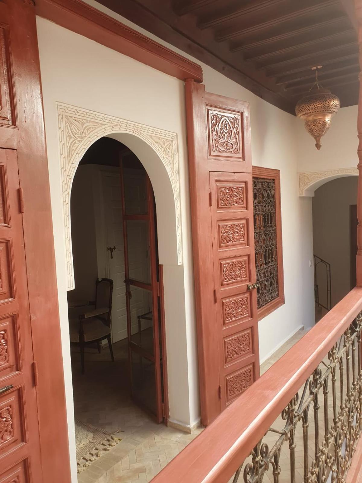 Bed and Breakfast Le Singe Rose Marrakesh Exterior foto