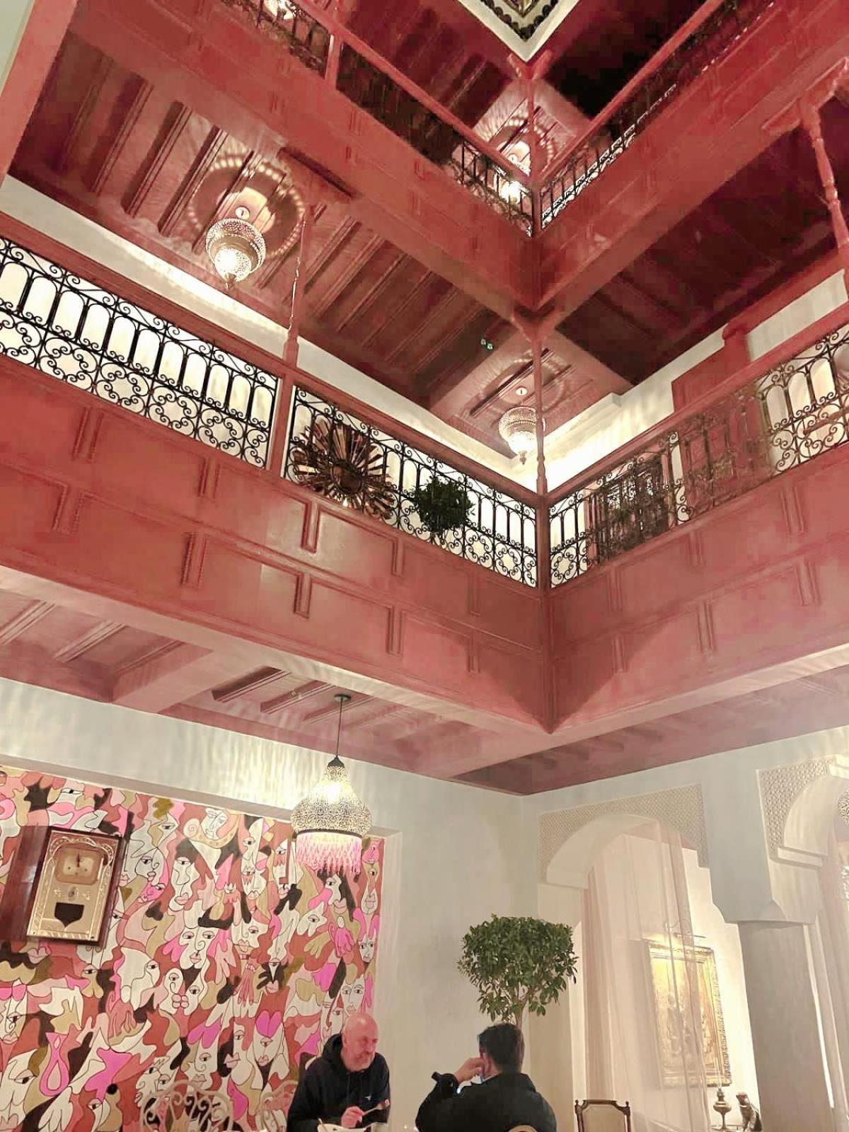 Bed and Breakfast Le Singe Rose Marrakesh Exterior foto