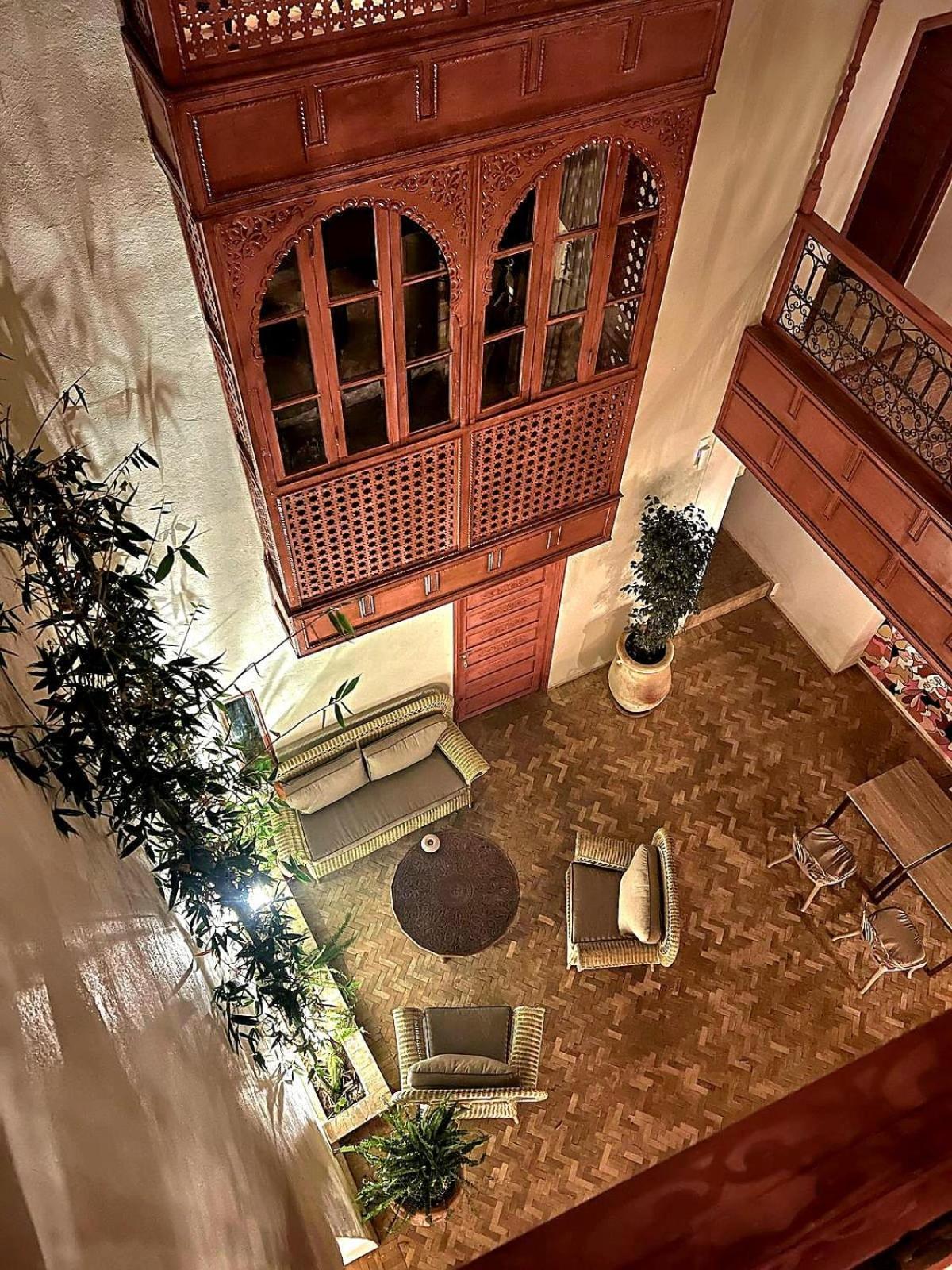 Bed and Breakfast Le Singe Rose Marrakesh Exterior foto