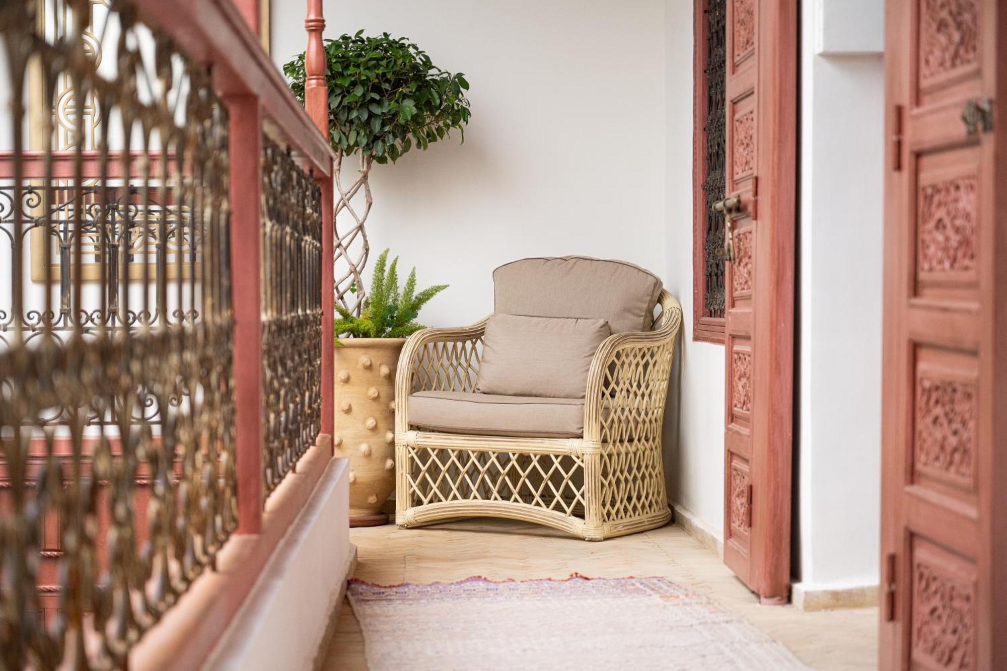 Bed and Breakfast Le Singe Rose Marrakesh Exterior foto