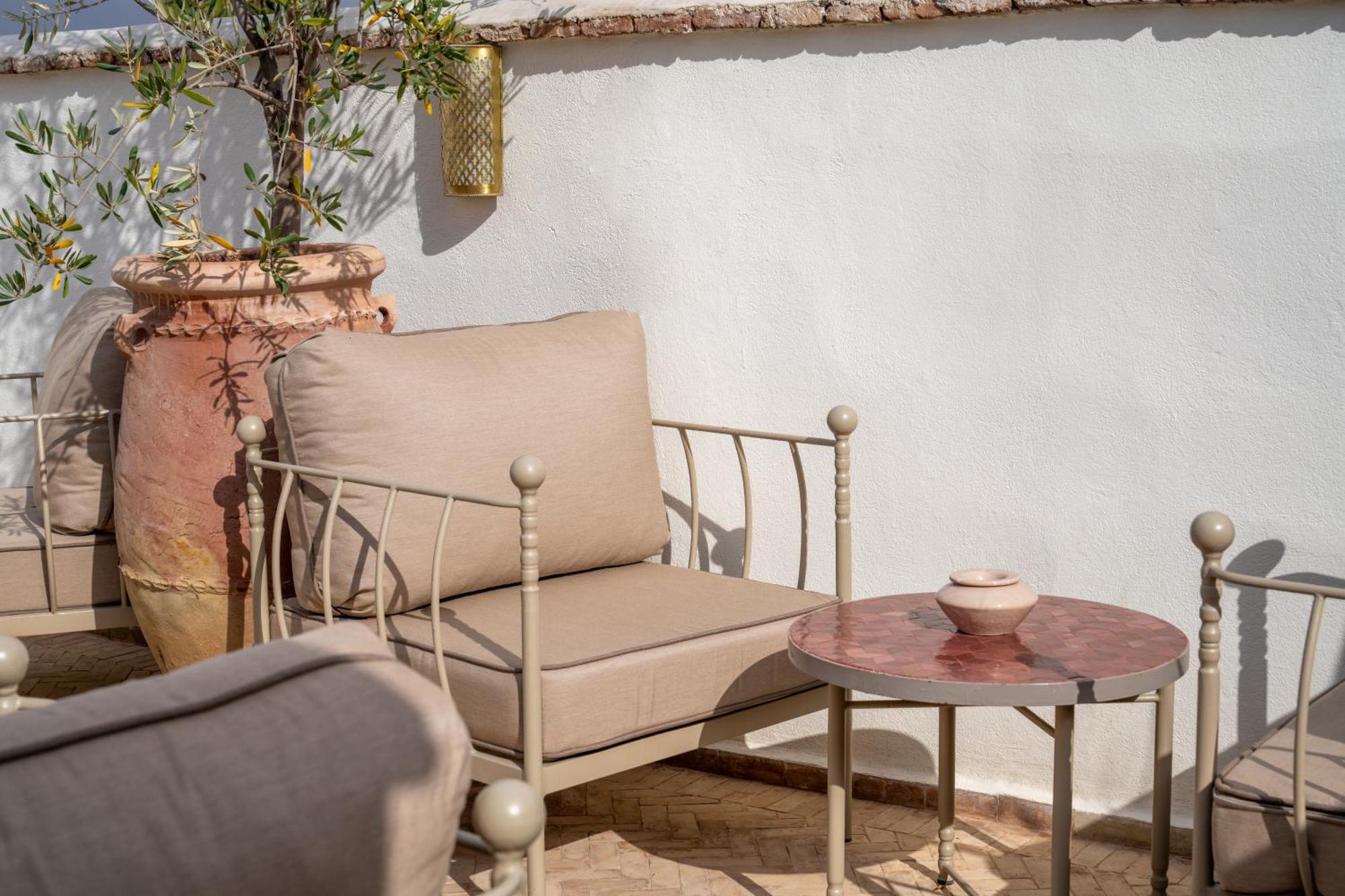 Bed and Breakfast Le Singe Rose Marrakesh Exterior foto