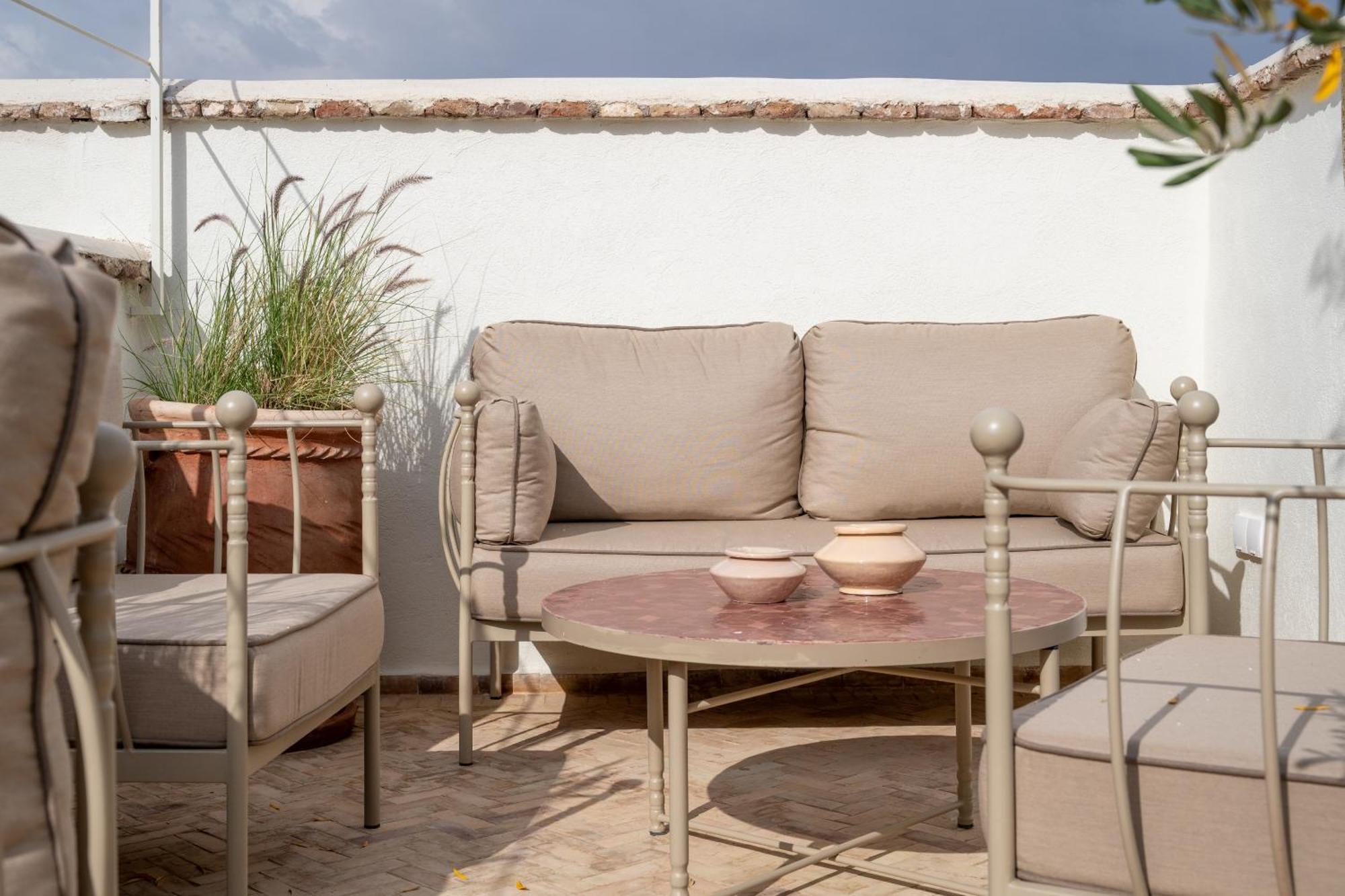 Bed and Breakfast Le Singe Rose Marrakesh Exterior foto