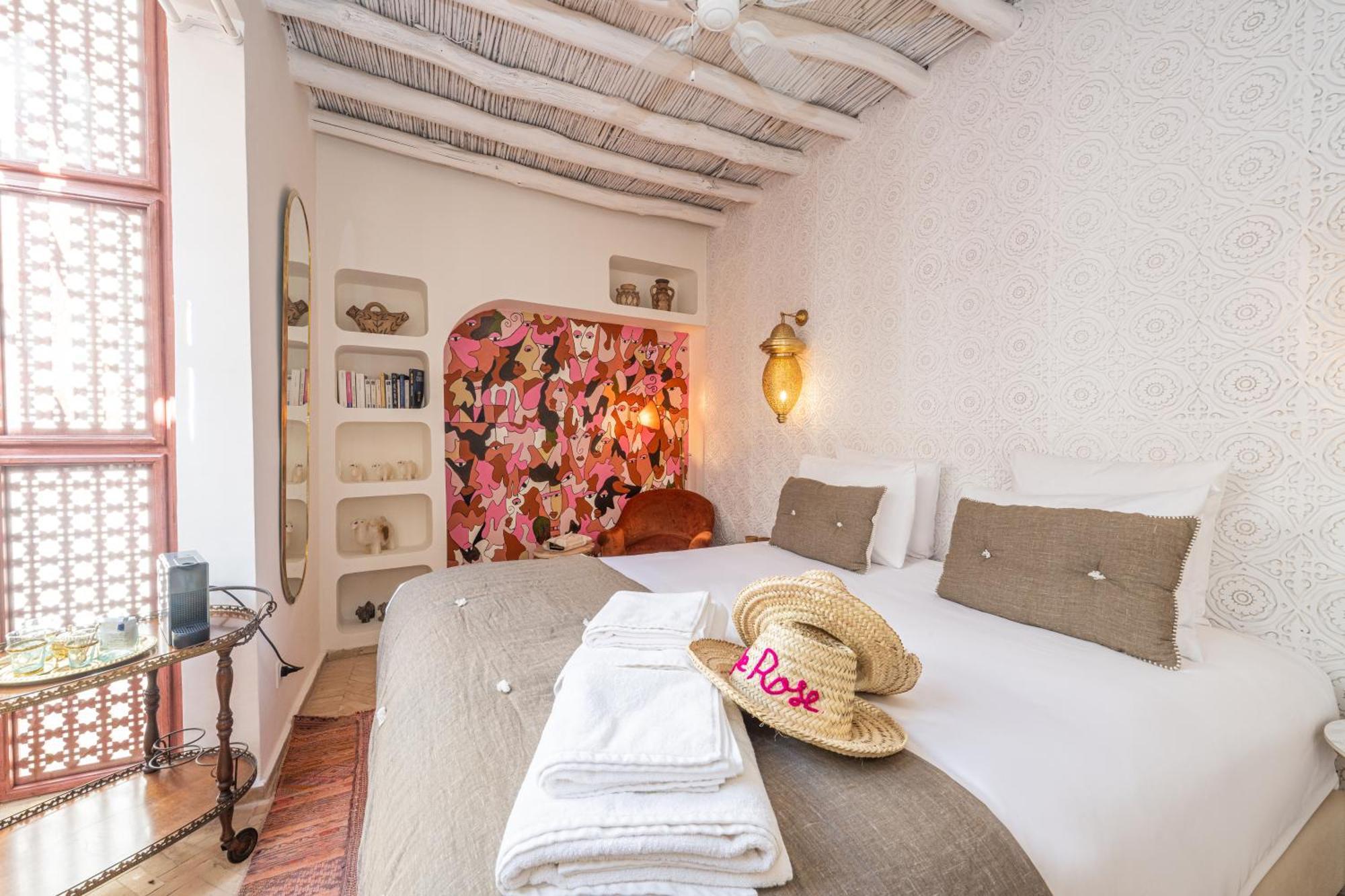 Bed and Breakfast Le Singe Rose Marrakesh Exterior foto